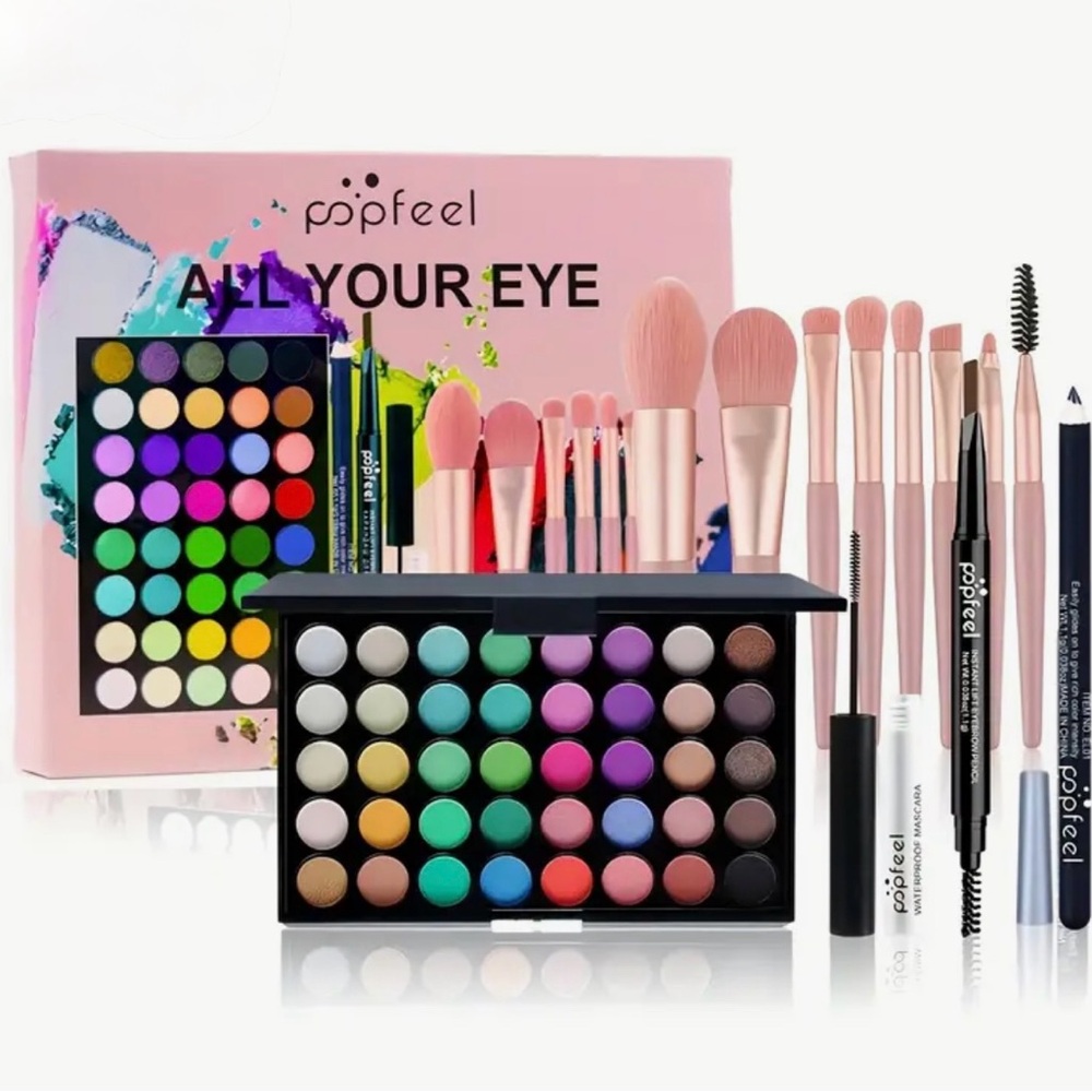 Popfeel All Your Eye 12pc Makeup Set - The Colors